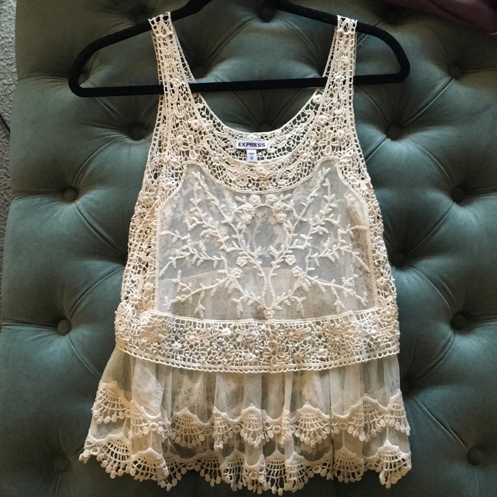 Express Crochet Tank Top